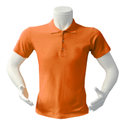 turuncu polo yaka tshirt